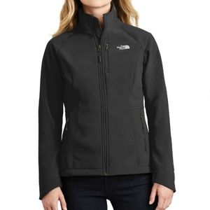 The North Face Apex Windwall Black Soft Shell Jacket Size large